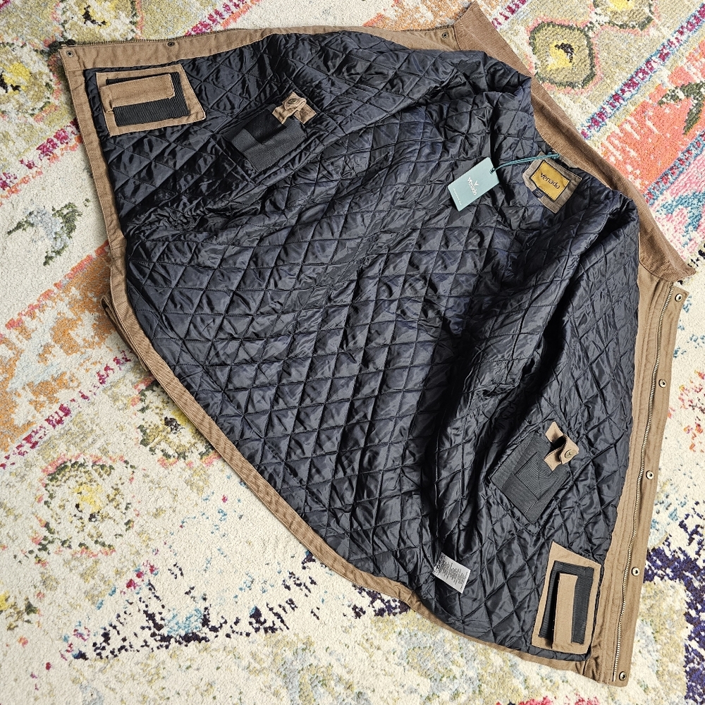 Venado Concealed Carry Canvas Quilted Barn Jacket Mens Size 2XL XXL Chore Field - Picture 13 of 15